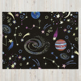 Kuscheldecke Universum