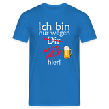Männer T-Shirt - Royalblau