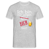 Männer T-Shirt - Grau meliert