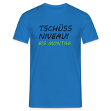 Männer T-Shirt - Royalblau