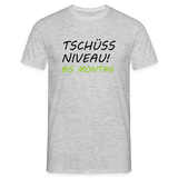 Männer T-Shirt - Grau meliert