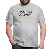 Männer T-Shirt - Grau meliert