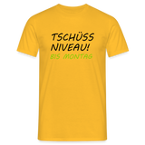 Männer T-Shirt - Gelb