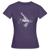 Frauen T-Shirt - Dunkellila