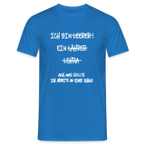 Männer T-Shirt - Royalblau