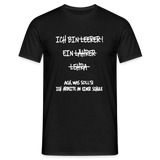 Männer T-Shirt - Schwarz