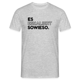 Männer T-Shirt - Grau meliert