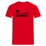 Männer T-Shirt - Rot