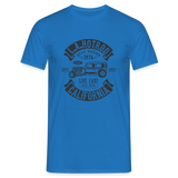 Männer T-Shirt - Royalblau