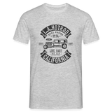 Männer T-Shirt - Grau meliert