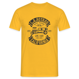 Männer T-Shirt - Gelb