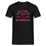 Männer T-Shirt - Schwarz