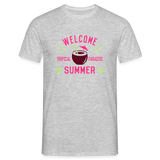 Männer T-Shirt - Grau meliert