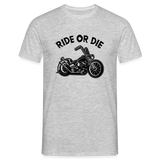Männer T-Shirt - Grau meliert