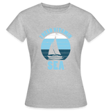 Frauen T-Shirt - Grau meliert