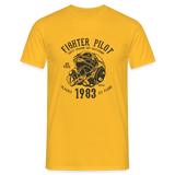 Männer T-Shirt - Gelb