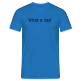 Männer T-Shirt - Royalblau
