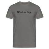 Männer T-Shirt - Graphit
