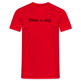 Männer T-Shirt - Rot