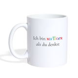 Tasse - weiß