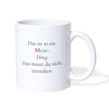 Tasse - weiß