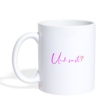 Tasse - weiß