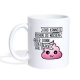 Tasse - weiß