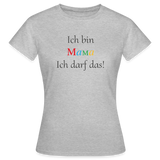 Frauen T-Shirt - Grau meliert