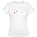 Frauen T-Shirt - weiß