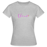Frauen T-Shirt - Grau meliert