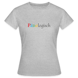 Frauen T-Shirt - Grau meliert