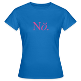 Frauen T-Shirt - Royalblau