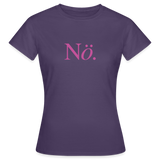 Frauen T-Shirt - Dunkellila