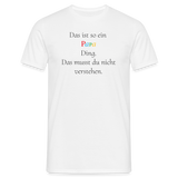 Männer T-Shirt - weiß