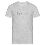 Männer T-Shirt - Grau meliert