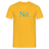 Männer T-Shirt - Gelb