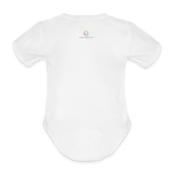 Baby Bio-Kurzarm-Body - weiß