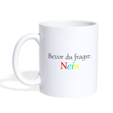Tasse - weiß