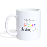 Tasse - weiß