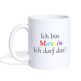 Tasse Maylin - weiß