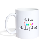 Tasse Luisa - weiß