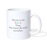 Tasse Luisa - weiß