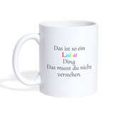 Tasse Luisa - weiß