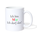 Tasse Mia - weiß