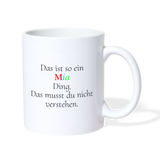 Tasse Mia - weiß
