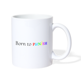 Tasse punish - weiß
