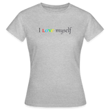 Frauen T-Shirt - Grau meliert