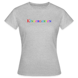 Frauen T-Shirt - Grau meliert