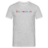 Männer T-Shirt - Grau meliert